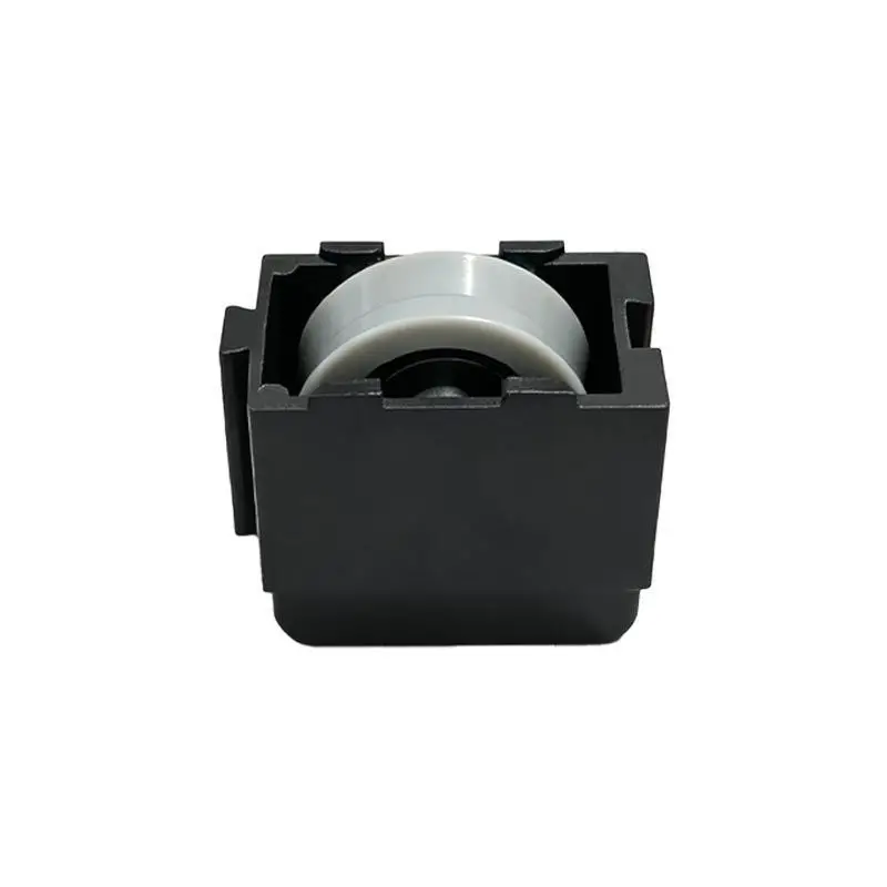 4PcsDurable Nylon Recessed Caster Wheels Smooth Quiet Rolling For Cabinet Furniture Replacement Roller Sliding Doors And Windows - view 4