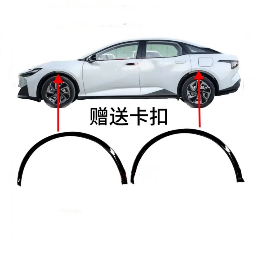 Parafanghi Per Toyota BZ3, Protezioni Per Passaruota, Adesivi Parafango Non Verniciati, Accessori Auto