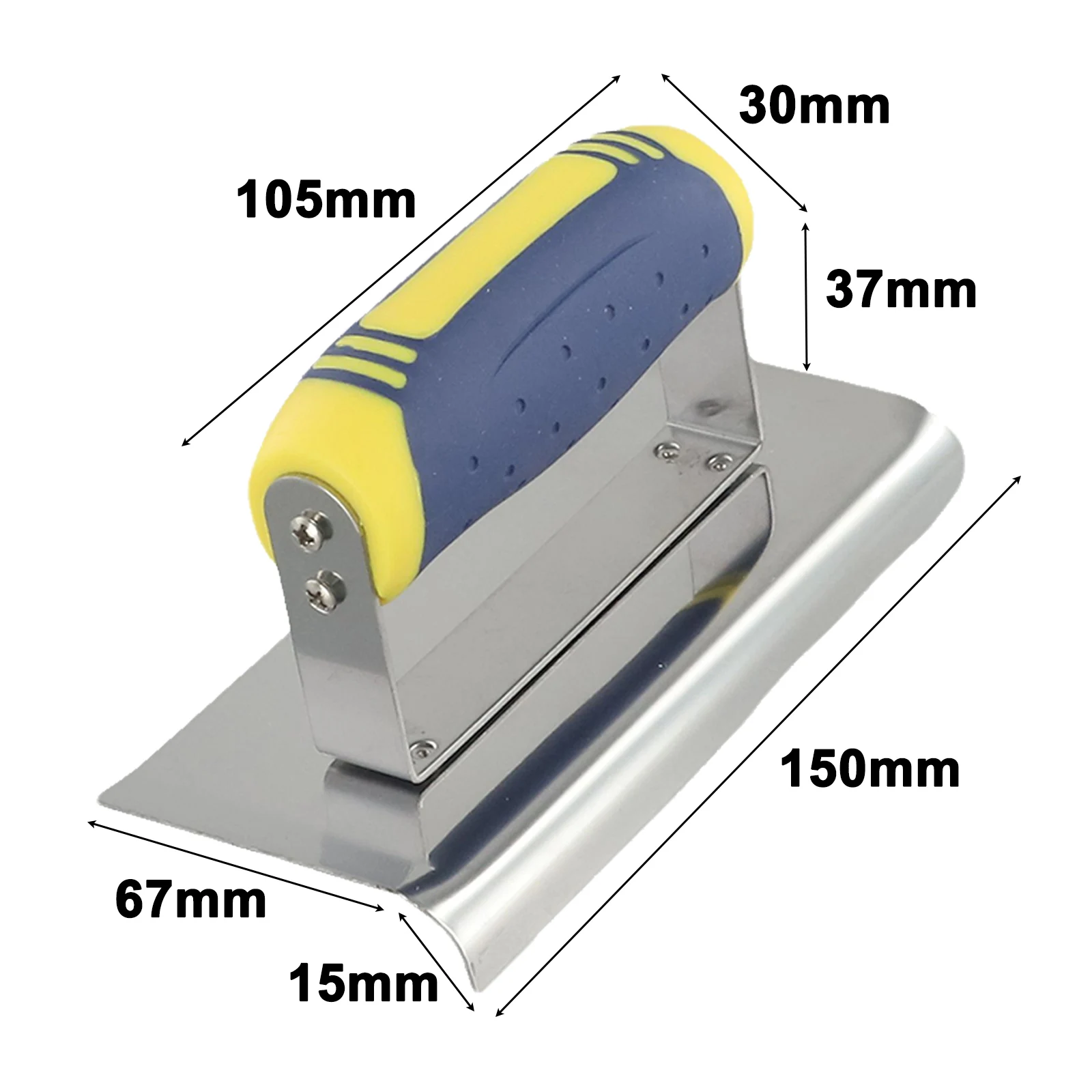 Professional Grade Stainless Steel Concrete Groover Tool Set for Efficient Finishing of Plaster and Cement with Unique Features