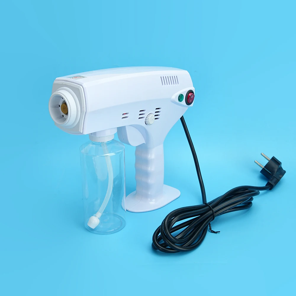 1400w Portable Nano Steam Gun - 280ML Hair Care & Hydration Sprayer for Coloring & Styling | Blue Micro Mist Technology