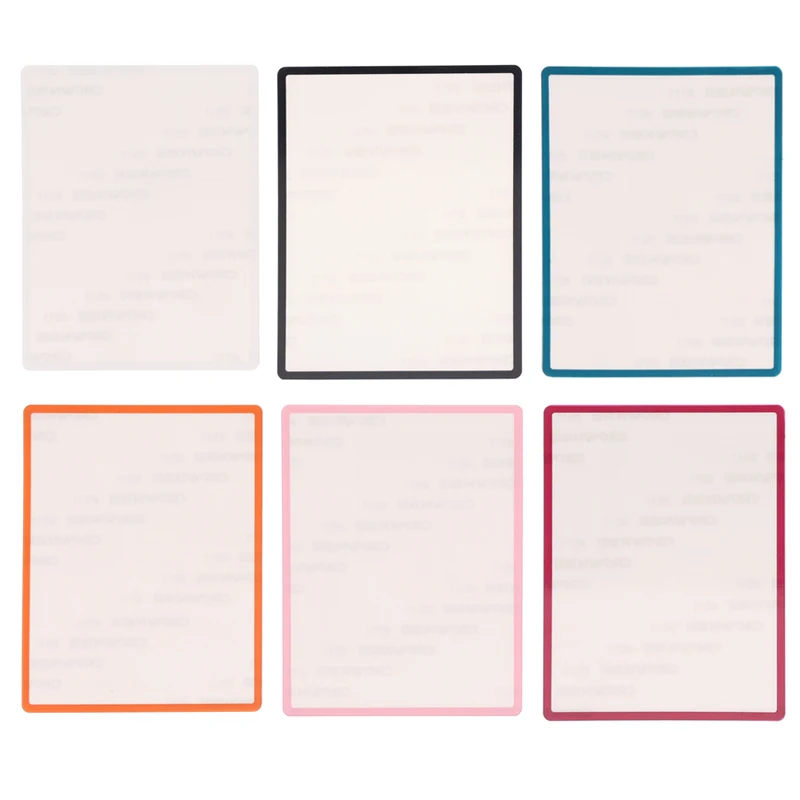 

For NDSiXL LL Plastic Upper LCD Screen Lens Cover for NDSiLL NDSiXL Console Multi-coloured Top Protector Panel