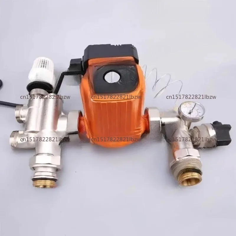 Professional Water Circulation Pump Manifold with Thermostatic Mixing Valve for Underfloor Radiant Heating System Control