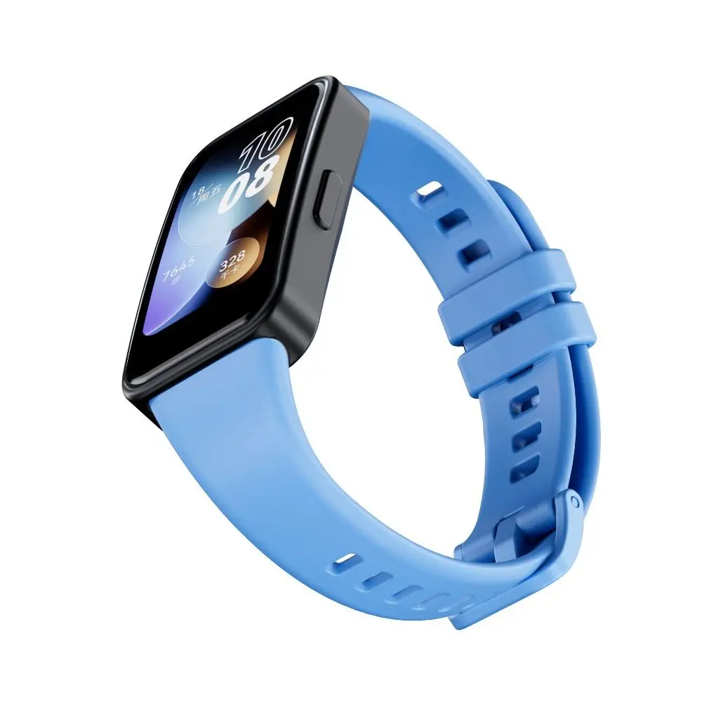 Correa portátil de TPU + TPE para reloj inteligente, pulsera de repuesto, accesorios transpirables para Huawei Band 9/8