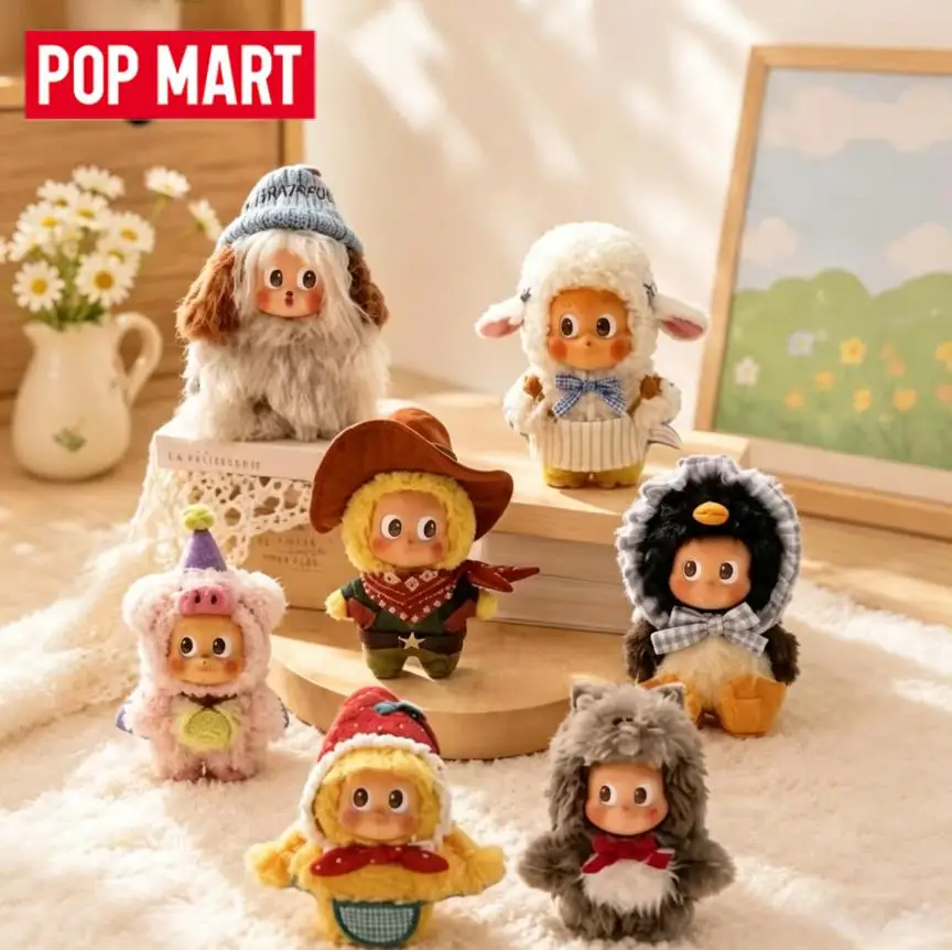 POP MART Twinkle Twinkle Farm Tales Serie Überraschungs-Mystery-Box Vinyl-Plüsch-Anhänger Niedliche Puppe Anime-Sammlerstück-Spielzeug