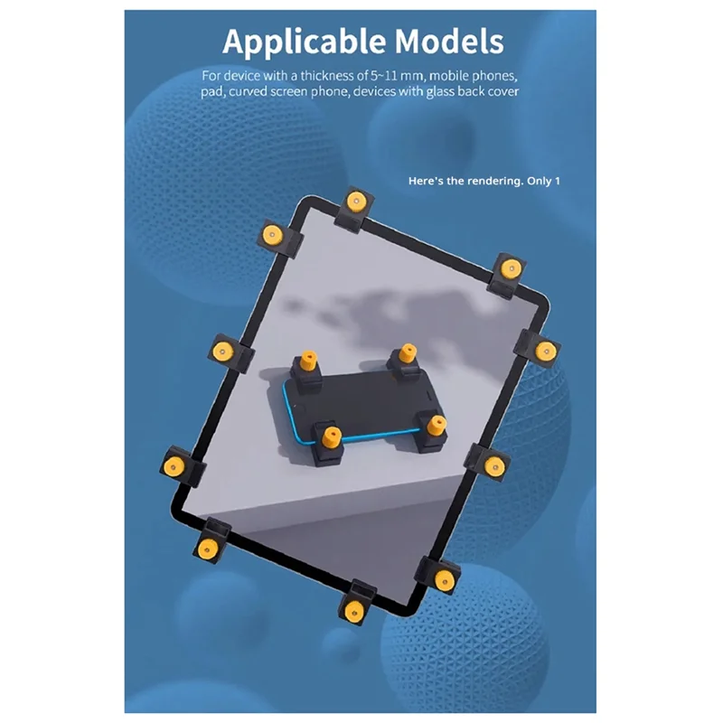 

A74E-Зажим для экрана телефона, универсальный зажим для ЖК-дисплея, регулируемый инструмент для ремонта заднего стекла для телефона, планшета