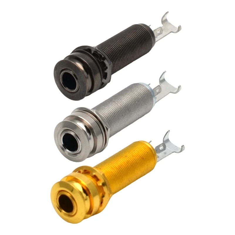 Durability Guitar Jacks 6.35mm Plug For Amplifier Integration And Upgrades