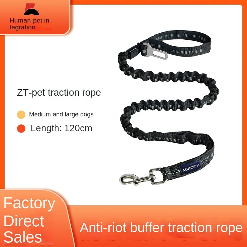 

Durable Nylon Dog Leash with Retractable and Shockproof Features for Outdoor Walking and Safety Pet accessories