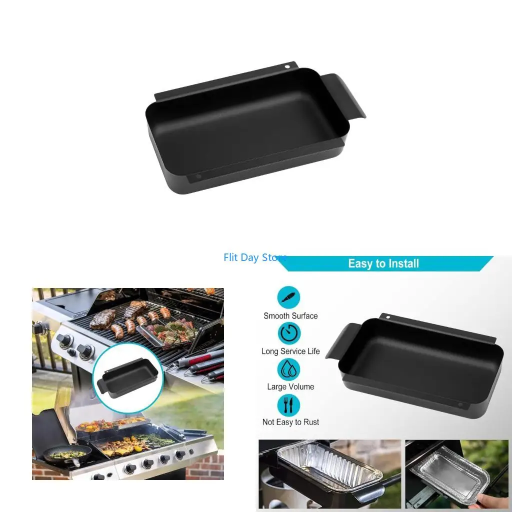 F92C Rusts Resistant Metal Grease Trap Rustproof Stainless Steel Oil Collection Tray