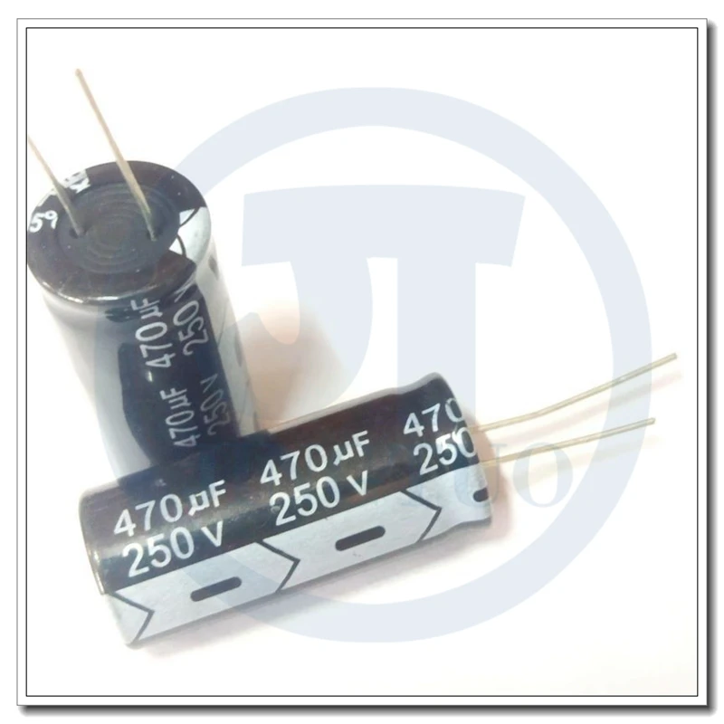 2pcs 470uF250V 250V470uF 470MFD 250WV 18*40mm Radial Aluminum Electrolytic Capacitor