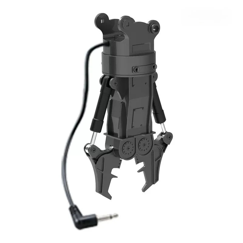 Suitable for Huina 592 593 594 580 RC Excavator Parts Toy Car Upgraded Metal Attachment Quick-change Tool Hydraulic Breaker