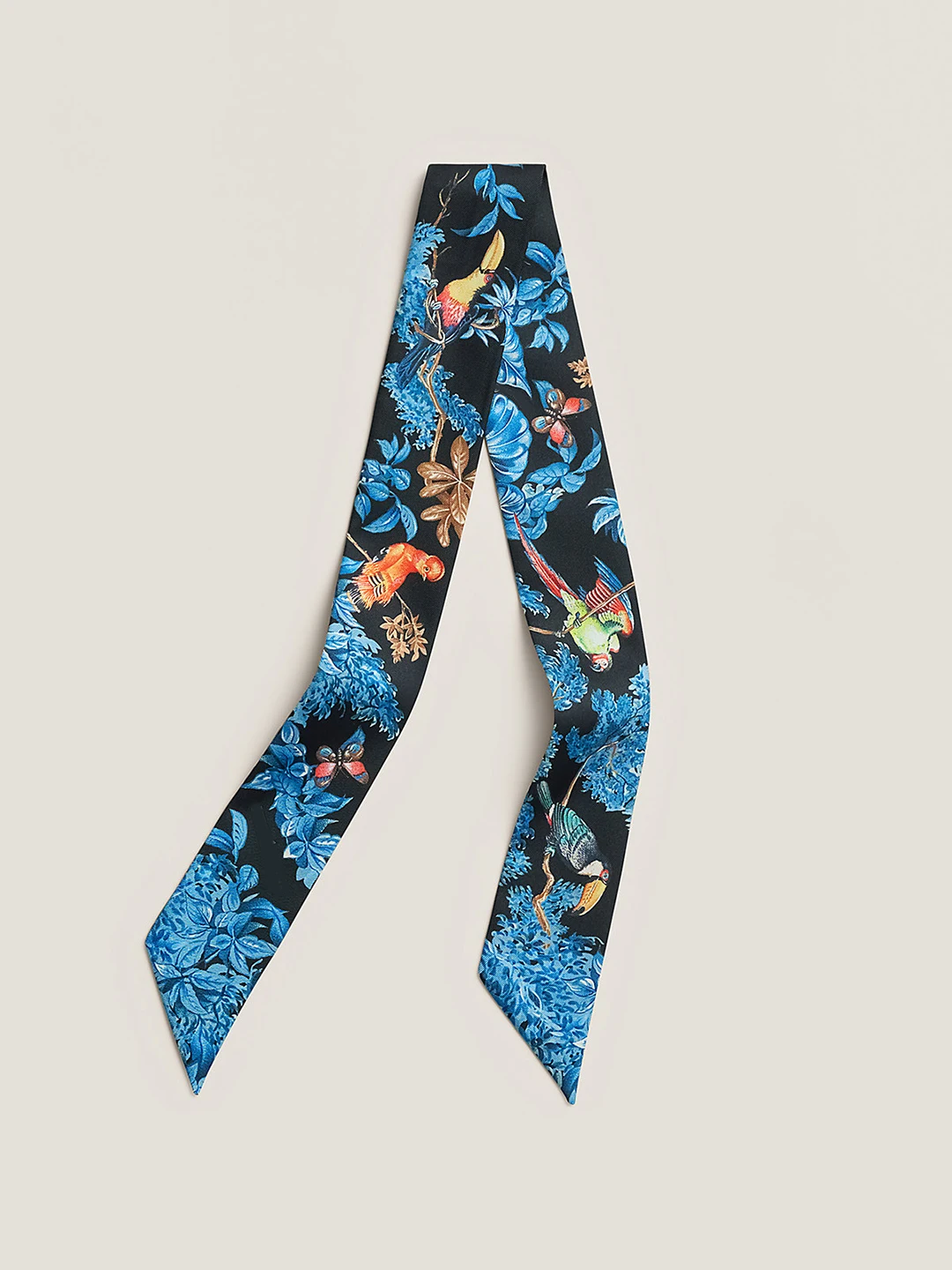 new-2026-silk-scarf-for-women-long-twill-stripe-hair-tie-bag-wrap-86cm-silk-chiffon-floral-print-versatile-fashion-accessory