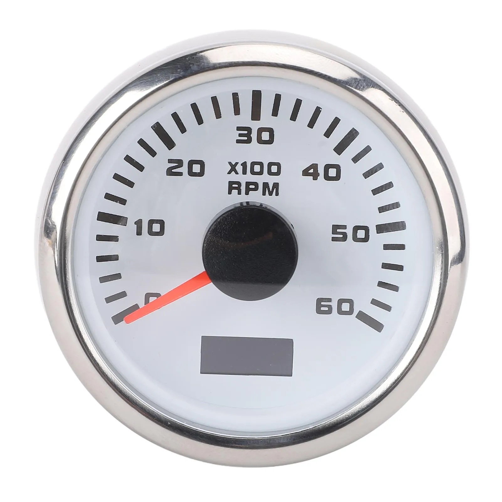 52mm 2inch Auto 6000RPM Toerenteller met Urenteller 7 Kleuren Achtergrondverlichting RPM Meter Kit voor Truck Tractor Auto Camper Boot