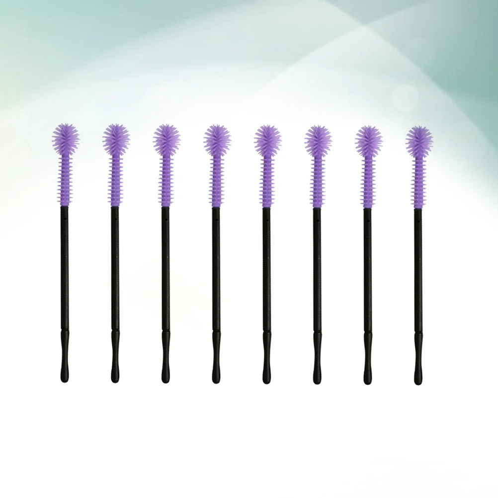 

50Pcs Mascara Wands Disposable Eyelash Brush Eyebrow Comb Safe Convenient Makeup Applicator for Personal Beauty Care
