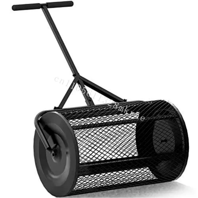 

New 24-inch Effective Compost Aerator for Seeding Compost Spreader Lawn Roller Garden Fertilizer Spreader
