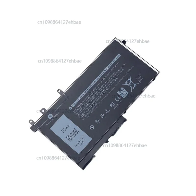 

93FTF Battery For Dell Precision 15 3520 M3520 3530 Latitude 14 5480 5488 5490