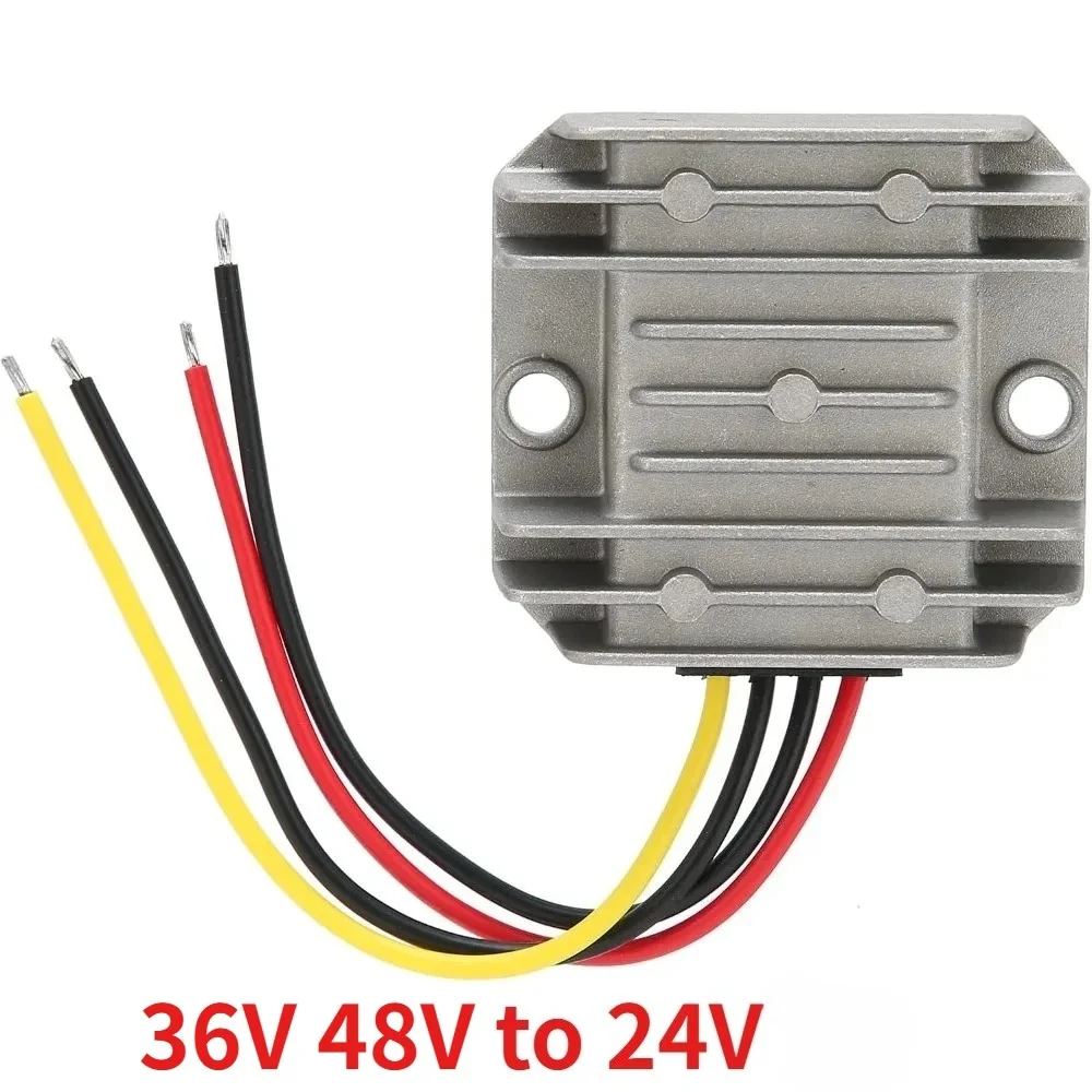 DC 36V 48V to 24V 3A 5A 10A 15A 20A 30A Converter Waterproof Step Down Voltage Regulator High Integration for Water Pumps Motors