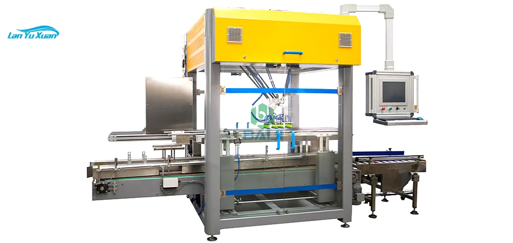 Automatic Robot Carton Case Packing Machine Top Load Parallel Robotic Case Packer for Soft-Bags and Pouches