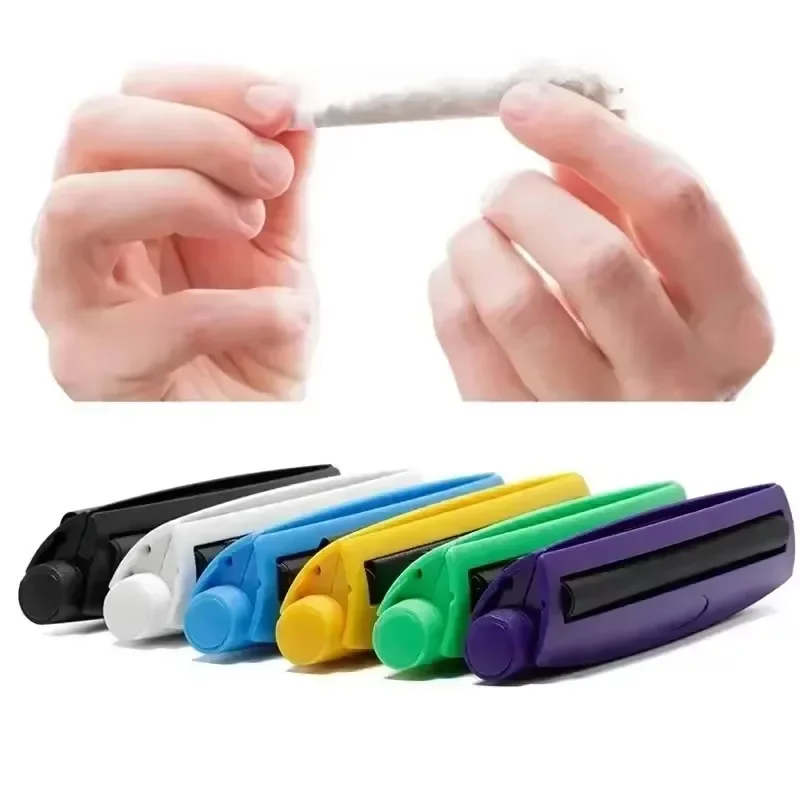 110mm Portable Manual Cigarette Tobacco Herb Roller Cone Rolling Machine Hand Making Rolling Tool Smoking Accessories