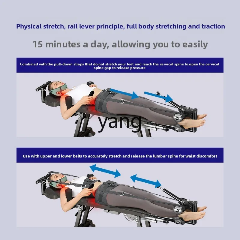 LTT الكهربائية القطنية تصحيح العمود الفقري واستعادة السرير العمود الفقري والعمود الفقري العنقي الجر آلة مقلوبة #3