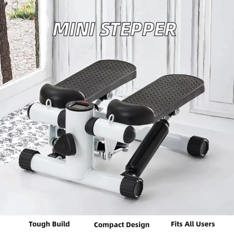 

Portable Home Cardio Twist Stepper - Steel Construction Stair Climber for Weight Loss, Compact Fitness Equipment