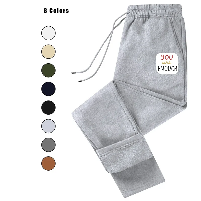 

Fleece Mens Athletic Active Workout Jogger Sweatpants for Men with Zipper Pocket and Drawstring
