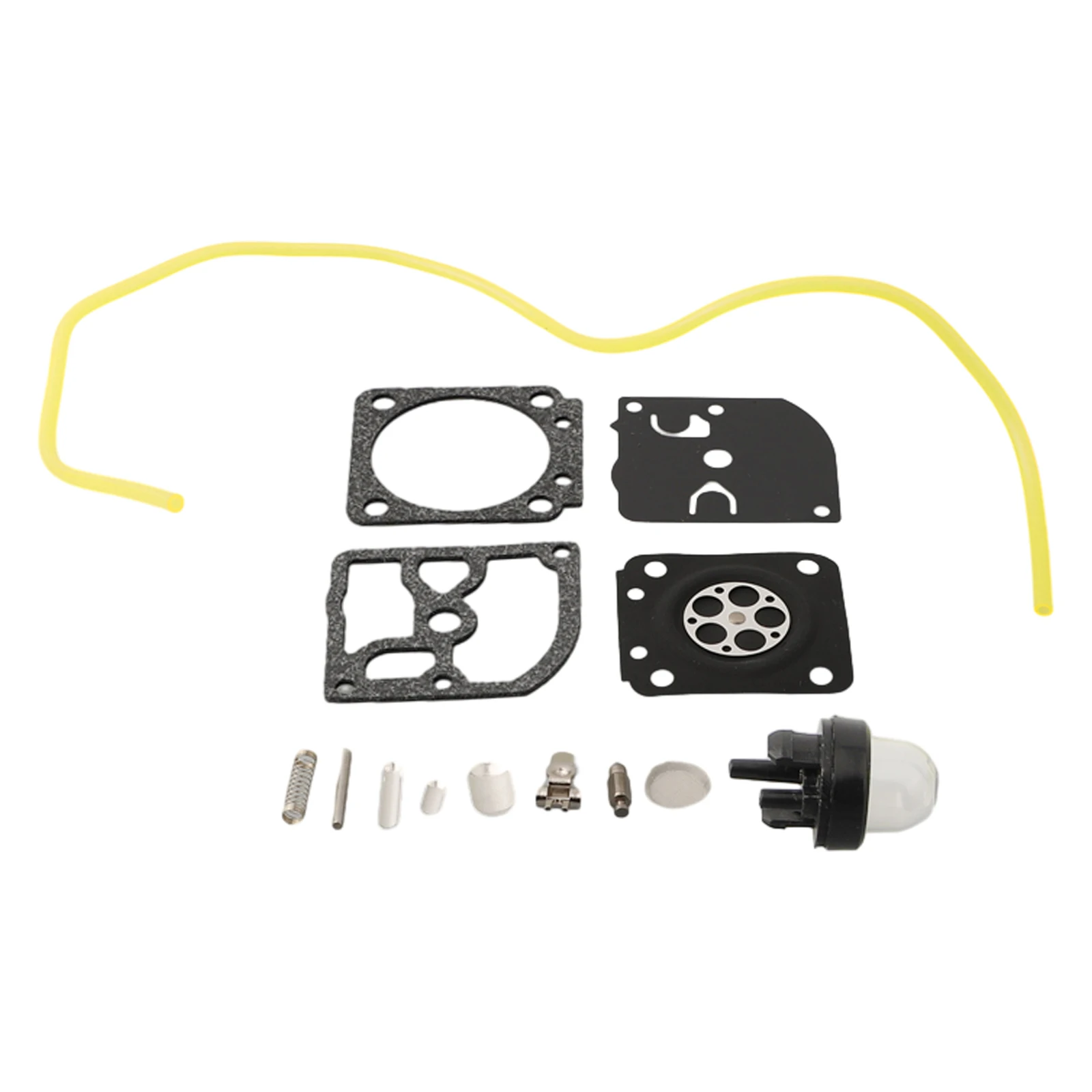 Carburetor Diaphragm Repair Kit Garden Power Equipment Gasket Set Trimmer Accessories Fuel Hose Industrial Plastic
