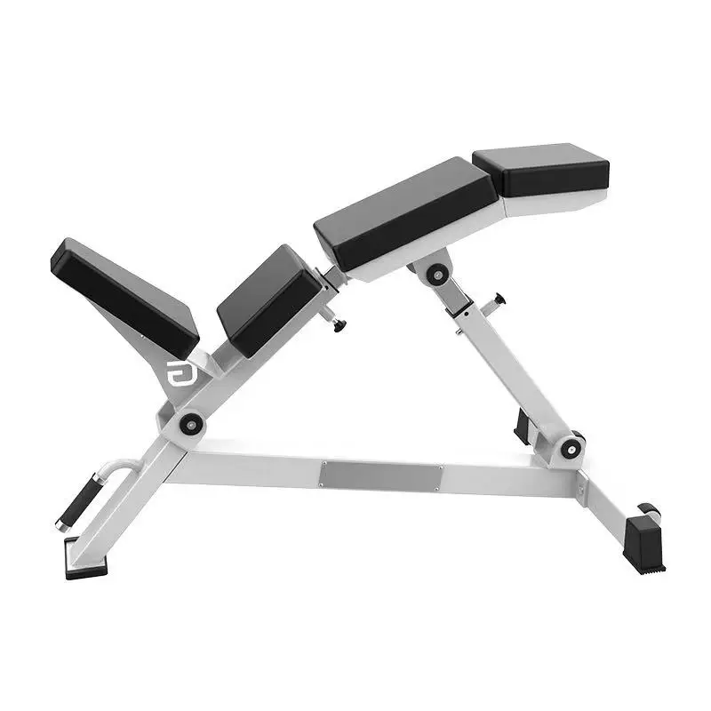 

Adjustable Steel Lumbar Incline Bench with Safety Features for Arm Chest Leg Back Workouts