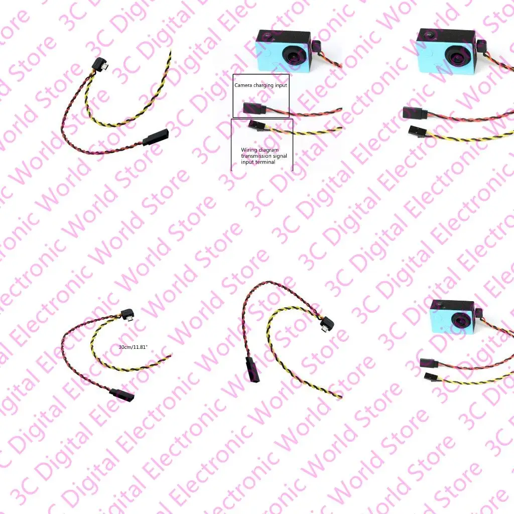 Micro USB to AV OUT Кабель для SJ4000 SJ5000 SJ6000 Камеры видео видео