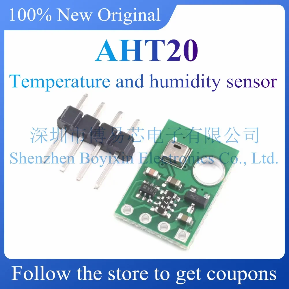 

NEW AHT20 temperature and humidity sensor module, high-precision humidity sensor, probe, DHT11 upgraded I2C