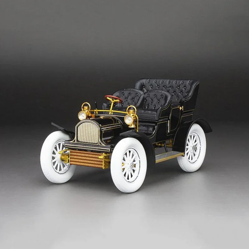 Diecast 1:18 Scale 1904 Buick B Vintage Car Alloy Model Metal Die-Cast & Toy Vehicle For Collectible Gifts Collection Souvenir