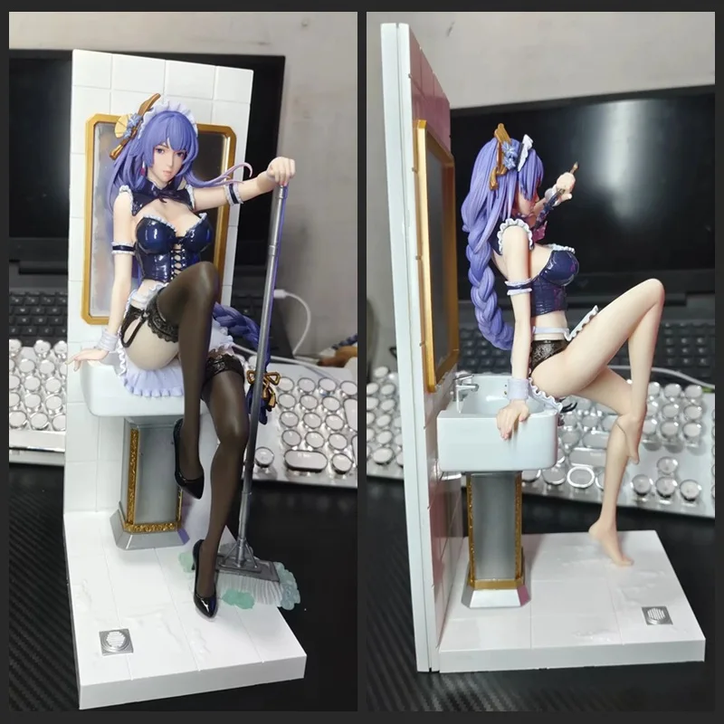 

Thunder, General, Silent, Bathroom Maid GK two-dimensional beautiful girl ornament model, boxed figure