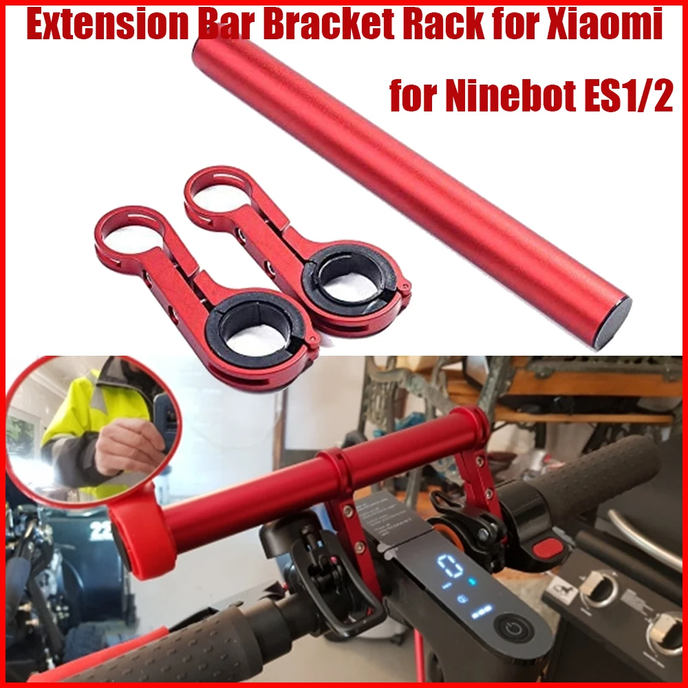 AliExpress NONE 10/20CM Handlebar Extender Bicycle Extension Bar Bracket Rack for Xiaomi M365 Pro2 1S Mi3 for Ninebot ES1/2 Electric Scooter