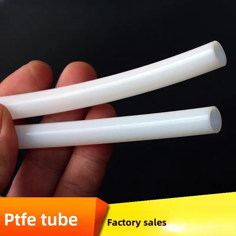 

PTFE Tube Hose High Temperature Resistant Acid Alkali Oil Corrosion 4 6 8 10 12mm Flexible Pipe