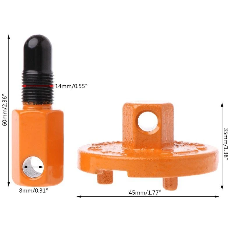 

A5YD 1Set Chainsaw Clutch Removal Tool Universal Piston Stopper Clutch Flywheel Drum
