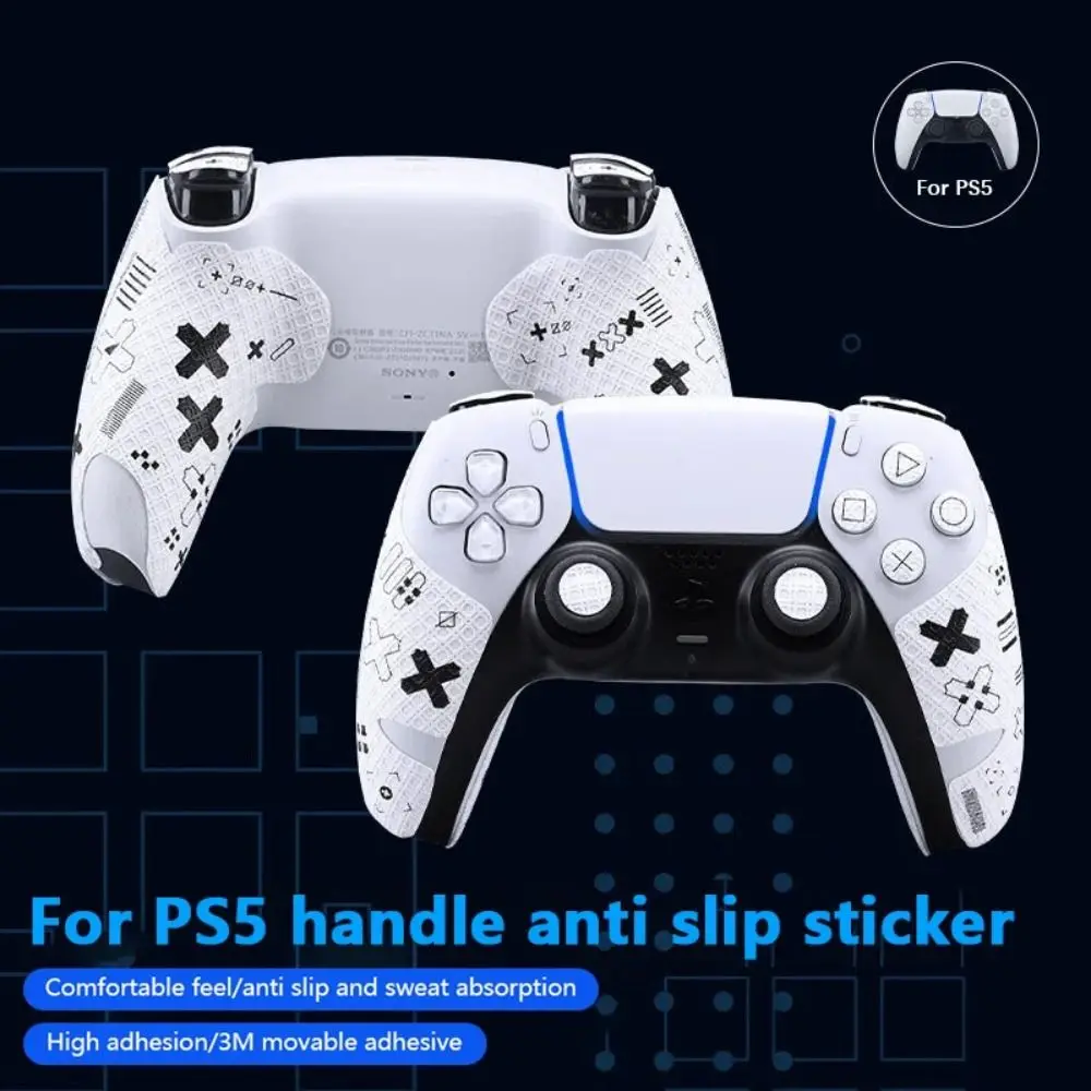 Strong Adhesive Gamepad Sticker Water-absorbent DIY Gamepad Anti-slip Film Soft Anti-slip Sticker for Switch PRO/PS5/Xbox