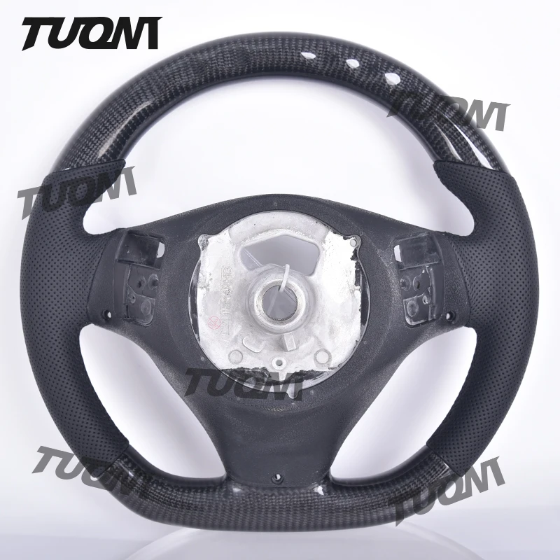 LED Carbon Fiber Steering Wheel For BMW E46 M3 E38 E39 E83 E60 E70 E71 E72 E53 E89 E92 E93 E81 E87 E84 E82