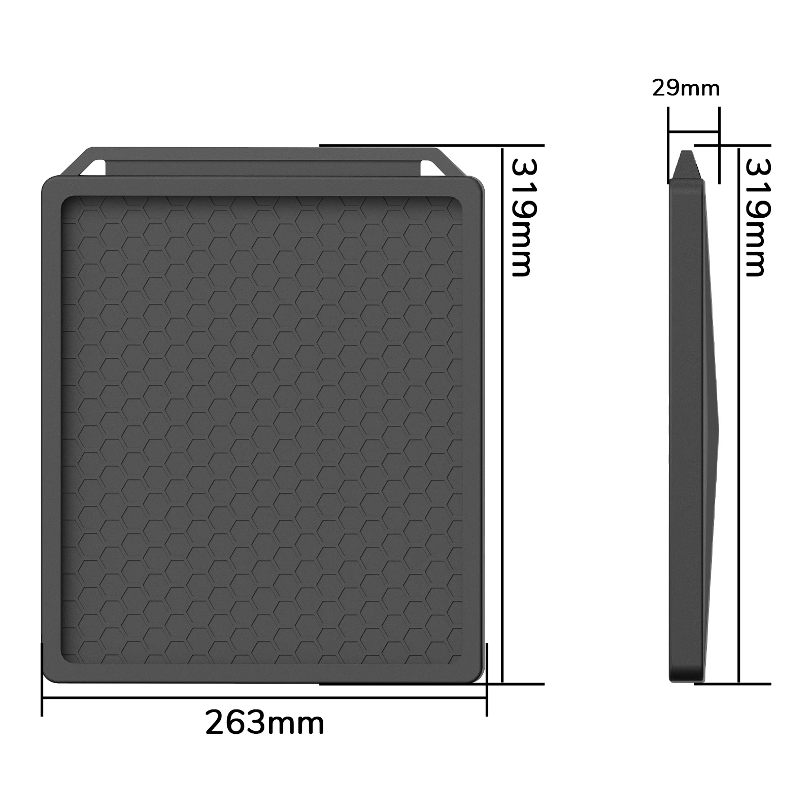 لـ Starlink Mini Antenna Case ملحق حماية من السقوط من السيليكون لجهاز الاتصالات عبر الأقمار الصناعية   ﻿