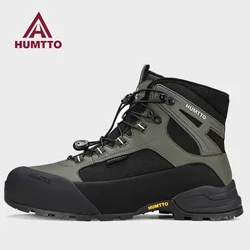 HUMTTO botas de senderismo tácticas impermeables amortiguadas ligeras