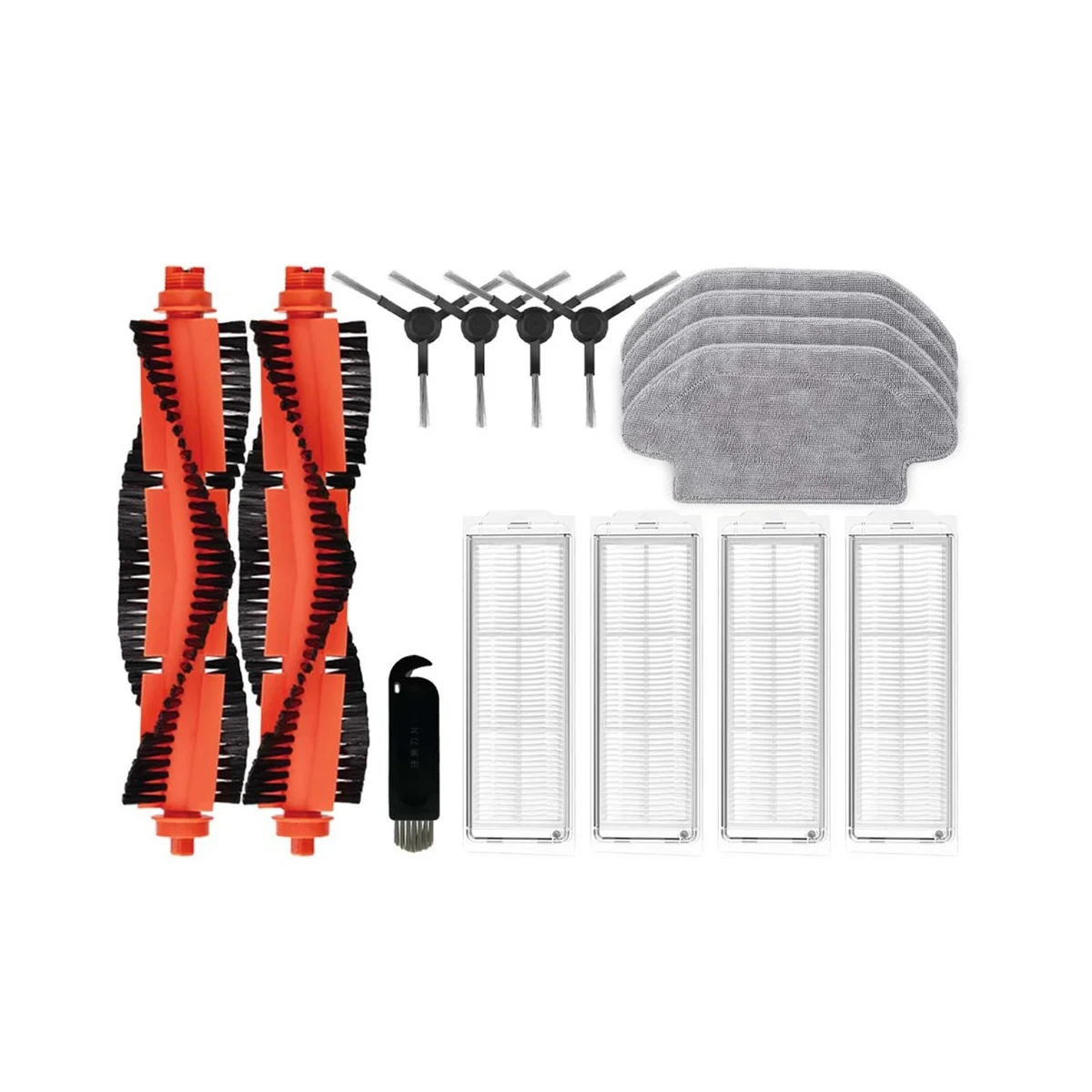 Для робота-пылесоса Xiaomi Mi Pro STYTJ02YM STYJ02YM Viomi V2 V3 SE Conga 3490 3690 основная боковая щетка Hepa фильтр Швабра