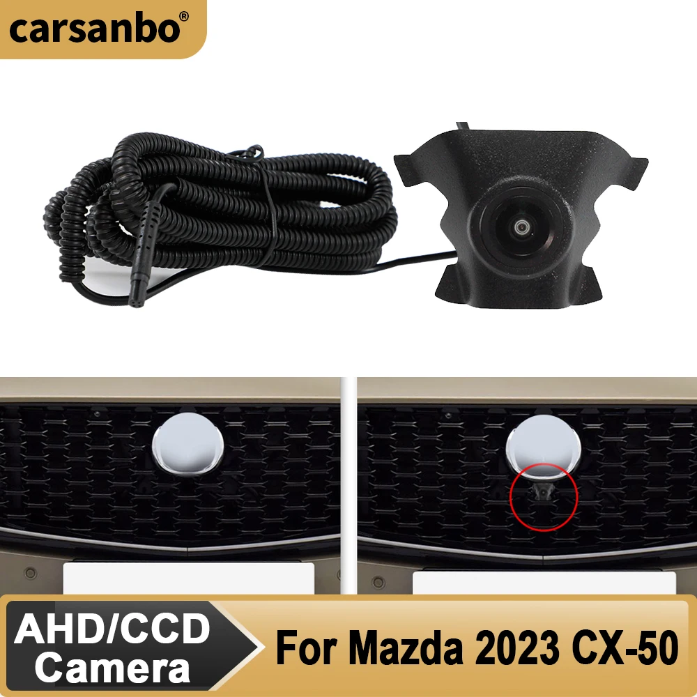

Carsanbo Car Front View Camera For Mazda 2023 CX-50 OEM Front View Camera Night Vision Fisheye Vehicle Front Camera
