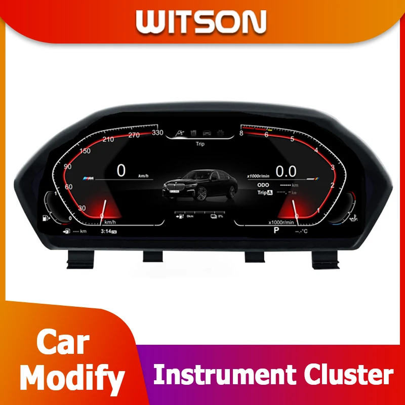 Auto Speedometer 12.3