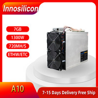 INNOSILICON - ethash miner A10Pro 7G,720M,6G,720M,5G,500M 6G，500M with PSU ETH etc. cheaper than Antminer S19 T19 S17 M31S M30S