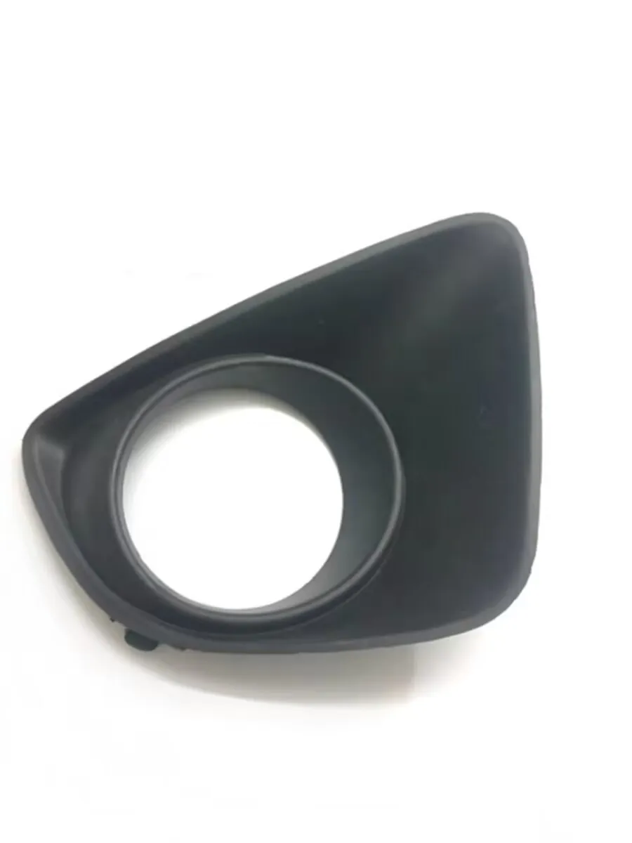 Auto parts High quality 1 pcs  Front Bumper Fog Lamp  Bezel Cover Protected Hood For Mazda 2 Demio Hatchback 2007 -2010