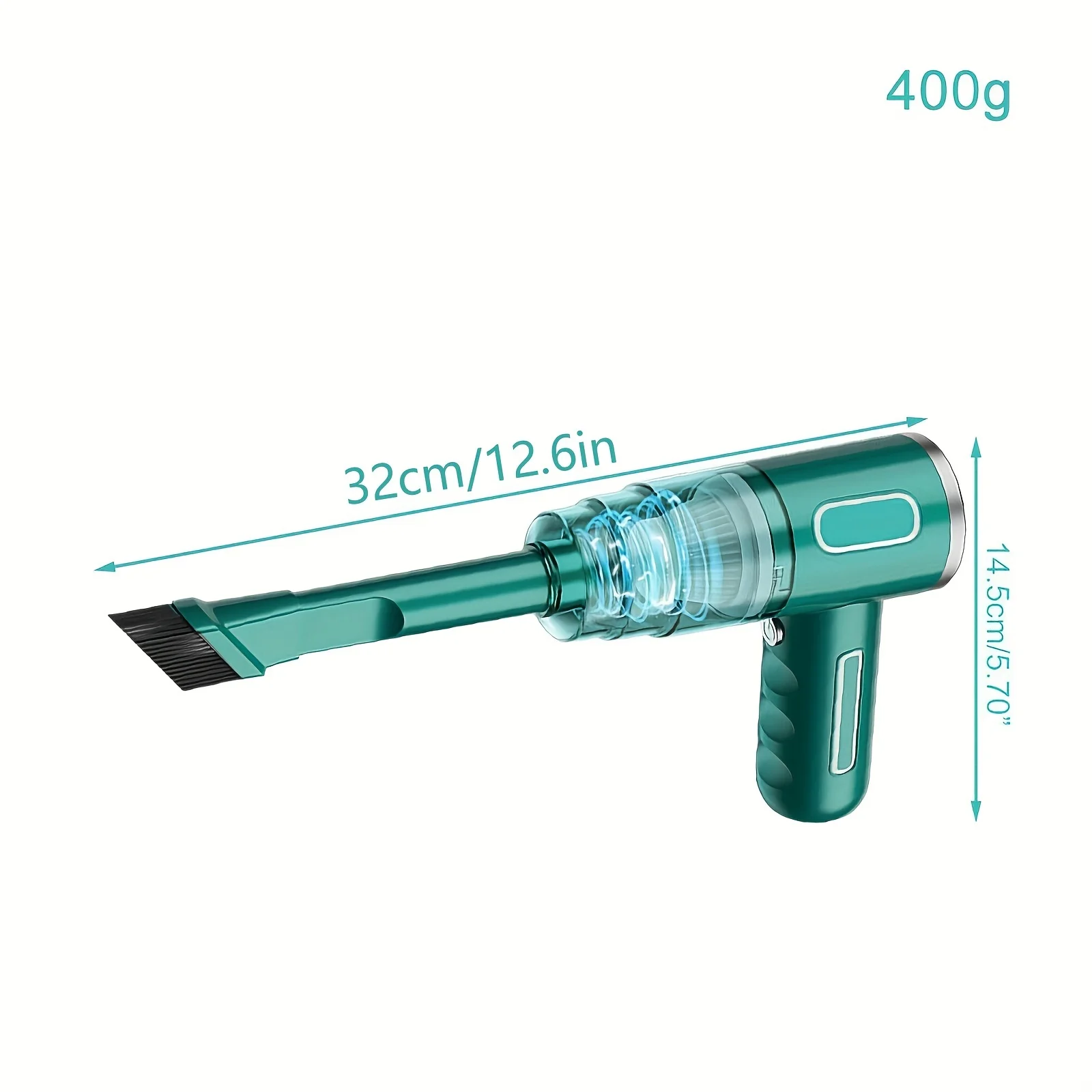 1PC 29000Pa Mini Wireless Vacuum Cleaner 120W Strong Suction Vacuum Cleaner Handheld Cordless Cleaning Appliances for Car Home