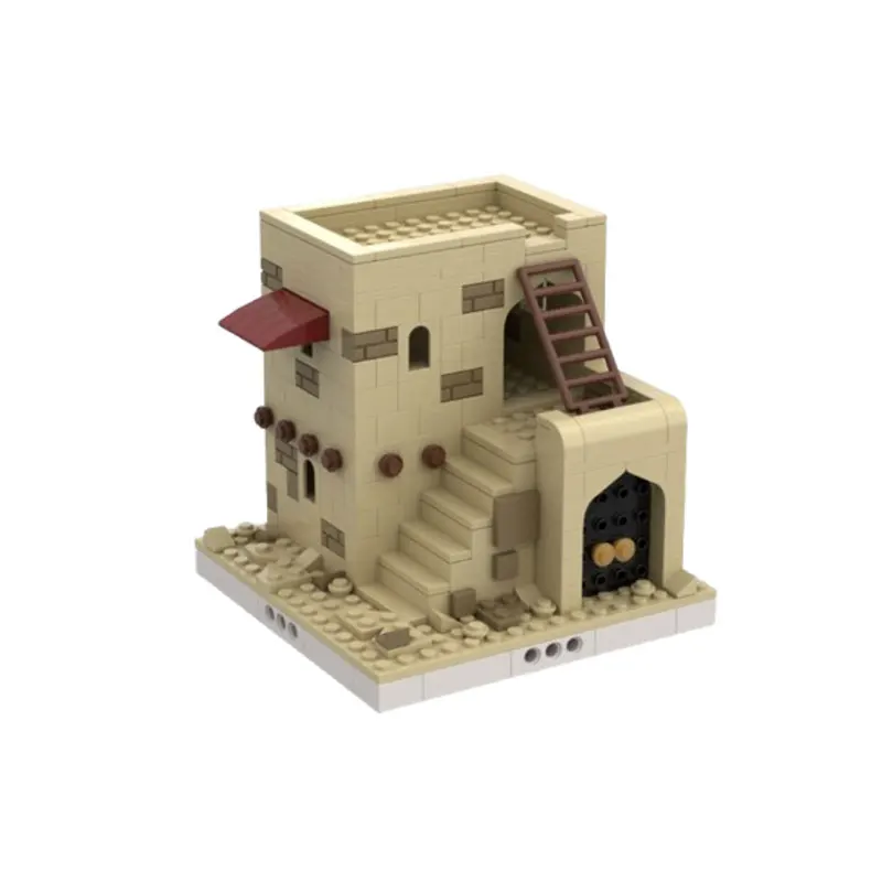 Blocchi di costruzione di assemblaggio di piccole particelle MOC-32630 3957 pezzi di costruzione modulare giocattolo modello tridimensionale regalo puzzle