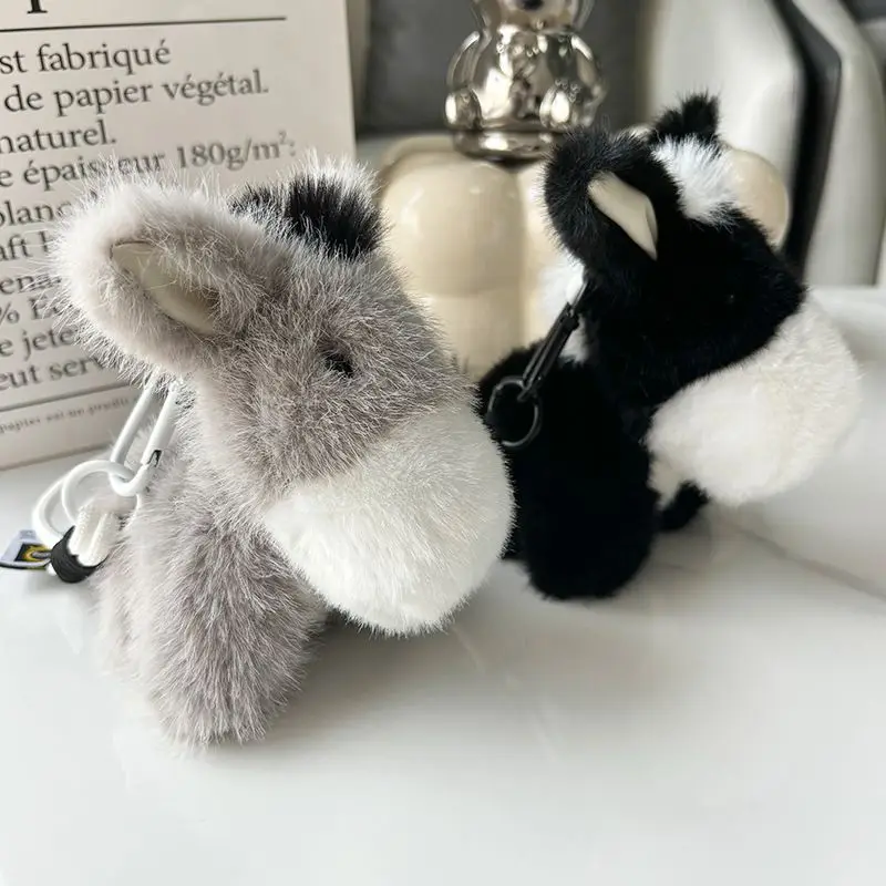 พวงกุญแจตุ๊กตาลูกลาตัวน้อยน่ารัก พวงกุญแจตุ๊กตาขนนุ่มน่ารัก พวงกุญแจตุ๊กตา