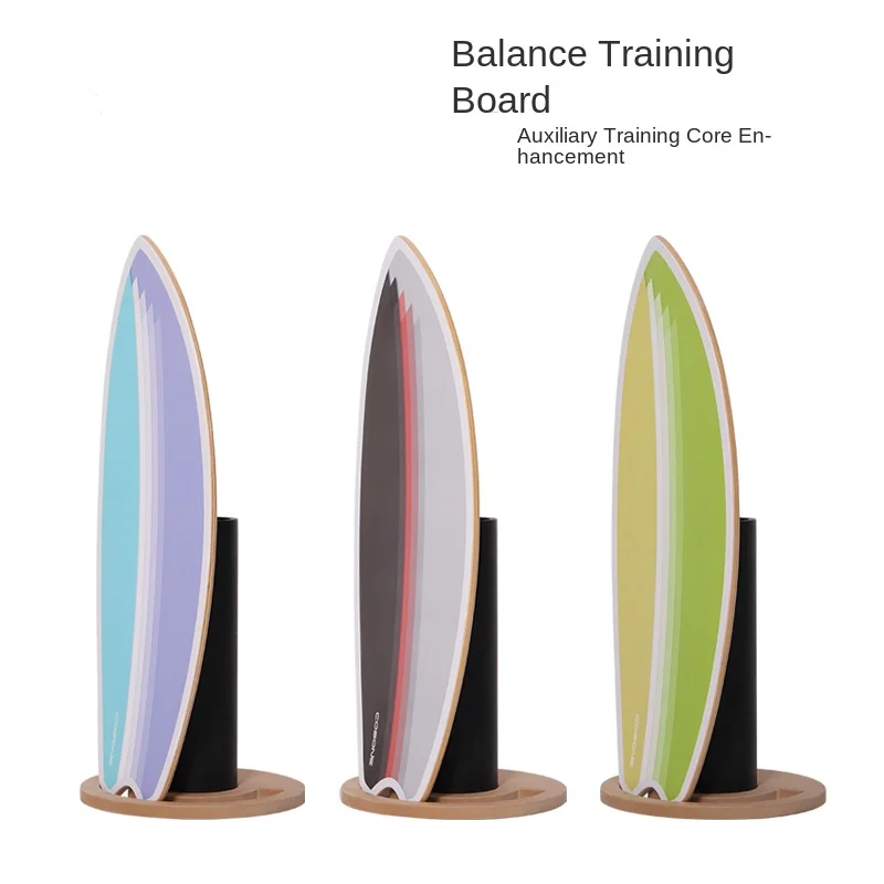 

Summer Training Skiing Yoga Fitness Balance Ball Surfboard Wooden Indoor Training Wood Surf Balance Board