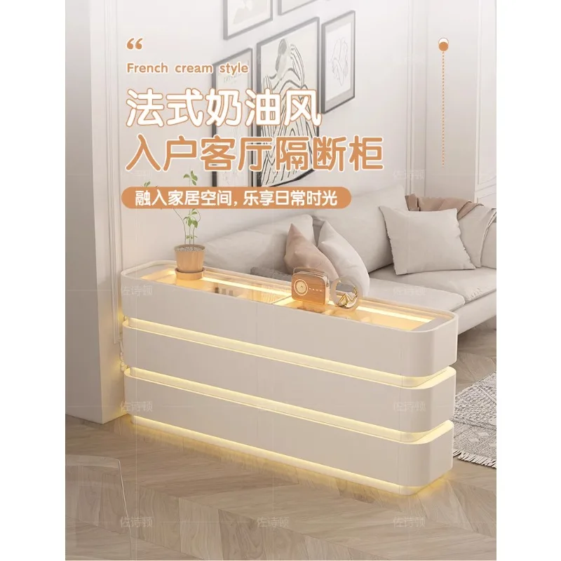 Small-sized household partition cabinet welcome door cabinet home living room entrance porch shelf hall decorative cabinet