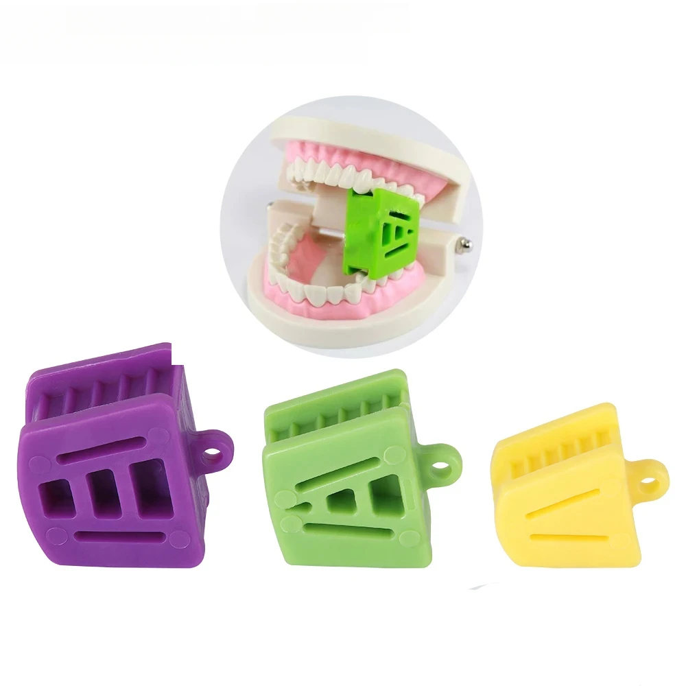 3pcs/Set Dental Oral Occlusal Pad, Rubber Silicone Mouth Prop Bite Opener, Large Medium Small, Dentistry Tools for Comfort