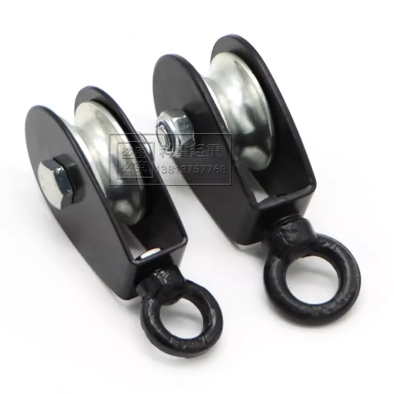 Crane Wire Rope Hoisting Pulley Steel Plate Bearing 0.05T 0.1T 0.2T 0.3T 0.4T 0.8T